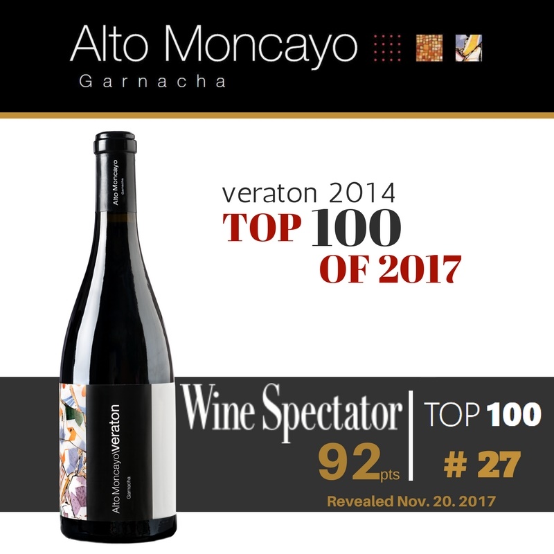Veratón de bodegas Alto Moncayo entre los mejores vinos del mundo