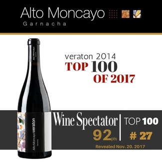 Veratón de bodegas Alto Moncayo entre los mejores vinos del mundo