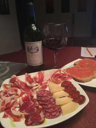 Con los ibéricos