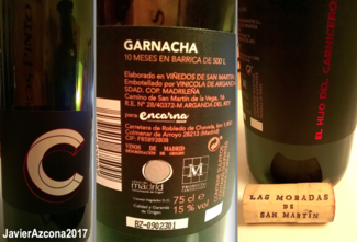 El hijo del Carnicero (DO MAdrid - sierra de Gredos)