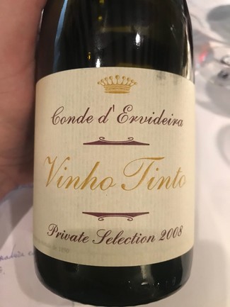 Conde D´Ervideira -Private Selection- 2008 (DO Alentejo) 2008