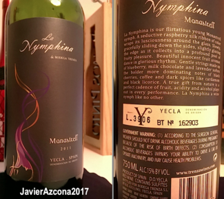La Nymphina 2011 (D.O. Yecla) 2011