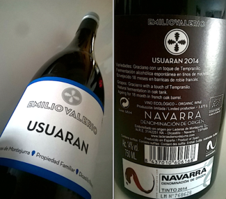 Usuaran 2014 (D.O. Navarra) 2014