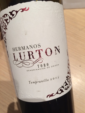 Hermanos Lurton Tempranillo 2015 (D.O. Toro) 2015 (D.O. Toro) 2015 (D.O. Toro) 2015 (D.O. Toro) 2015
