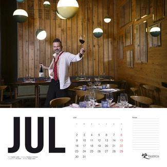La DO Valencia presenta su calendario solidario 2018