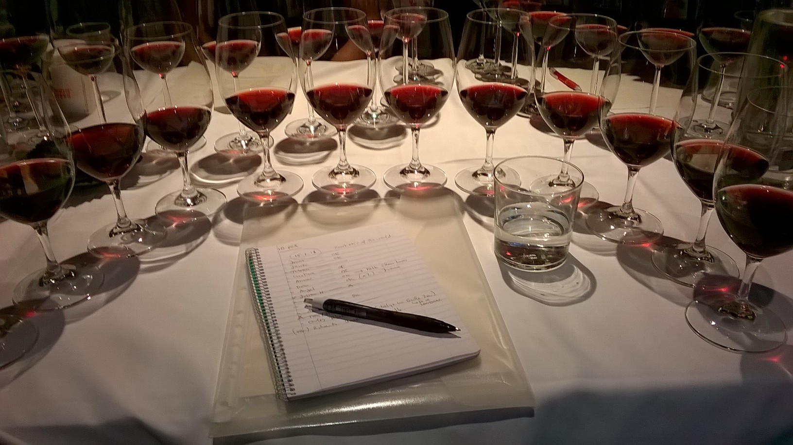 Cata de Pinot Noir - Grupo Málaga- . Comenzando el 2018