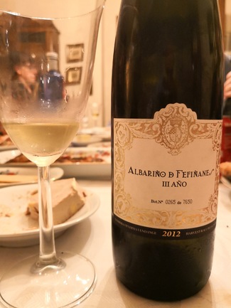 Albariño de Fefiñanes III año 2012