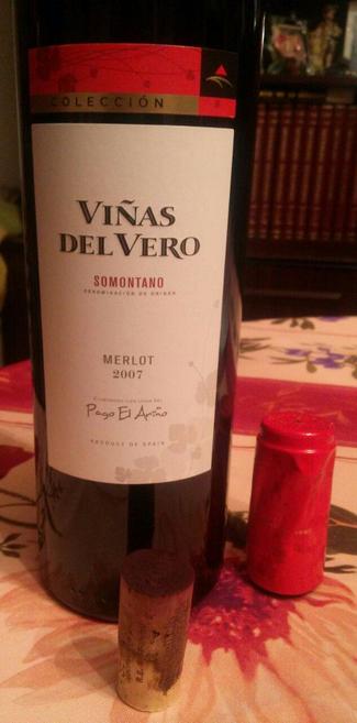 Viñas del Vero Colección Merlot Pago el Ariño 2007
