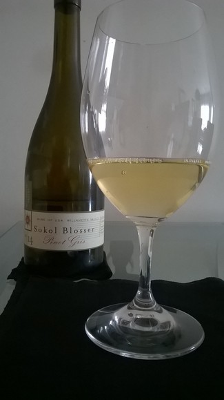 Sokol Blosser Pinot Gris 2014 (Willamette Valley, Oregon. wine of USA) 2014