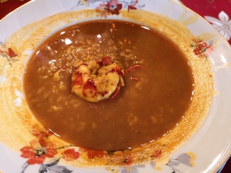 Caldoso de carabineros