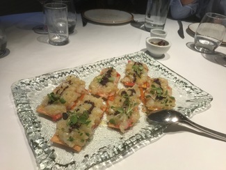 Esa coca de esqueixada de bacallà,...