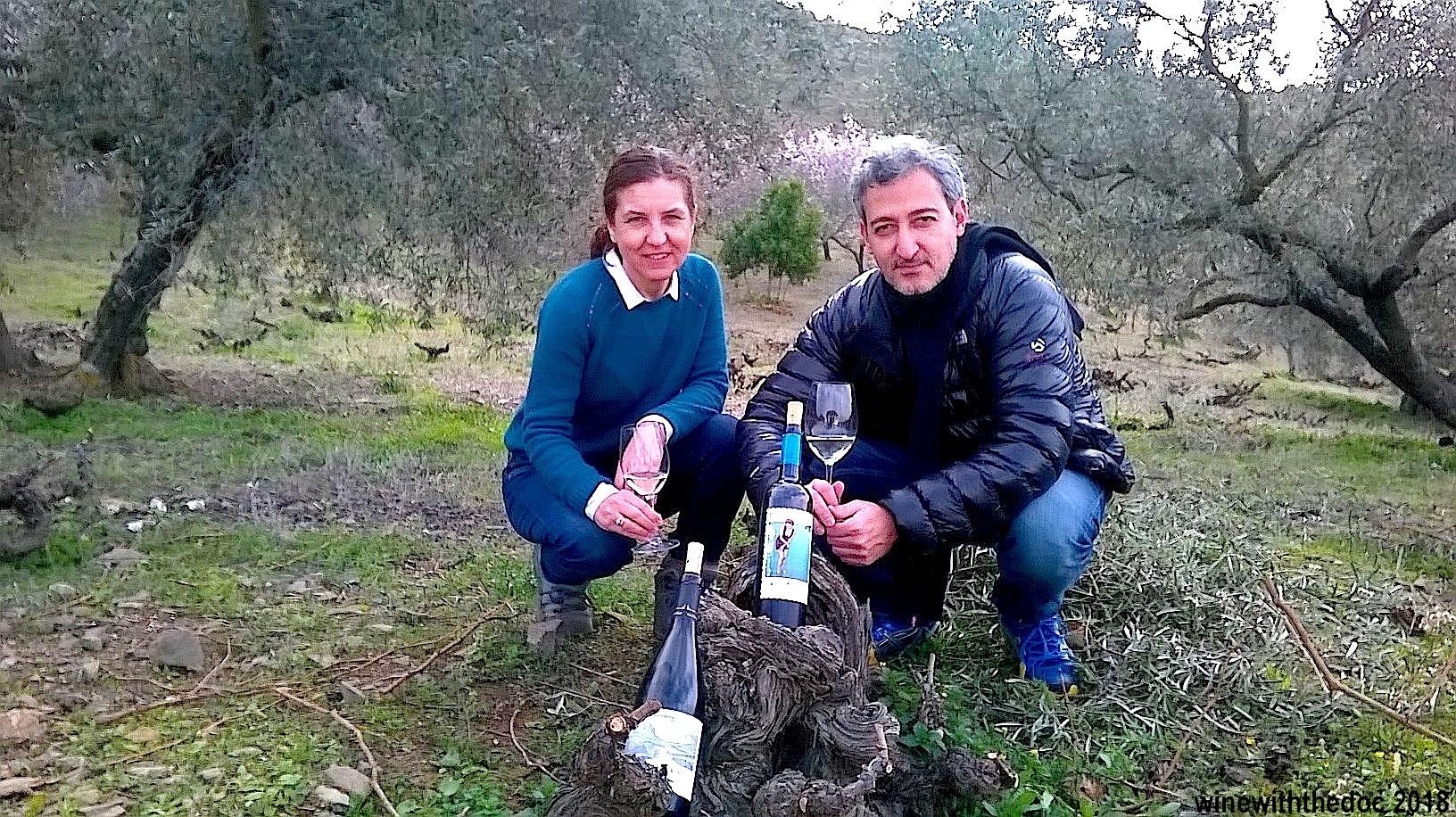 Compañía con Victoria, malagueña de vinos en los Montes de Málaga