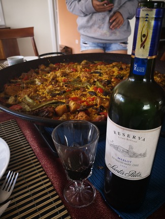 Con la paella