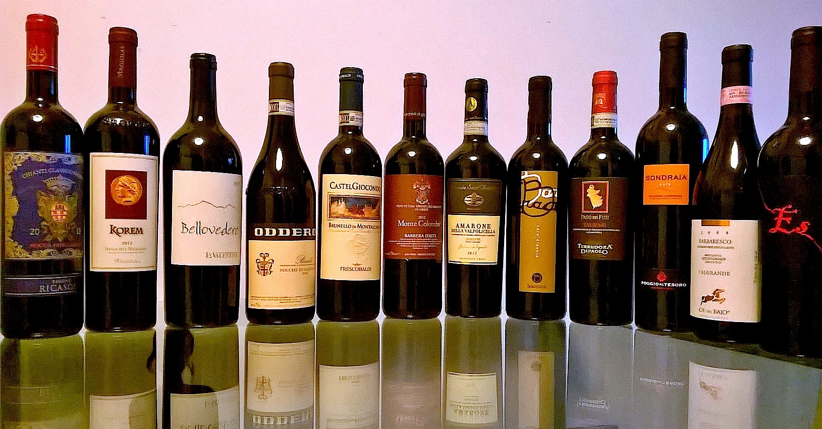 Grupo de cata Málaga. Italia in reds. Febrero 2018