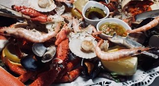 Mariscada en Rimbombin