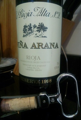 Viña Arana Reserva 1998