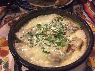 Berenjenas al queso azul
