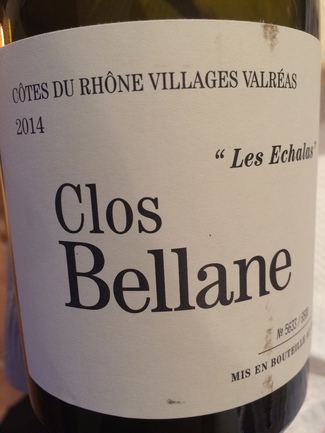 Clos Bellane "Les Echalas" 2014