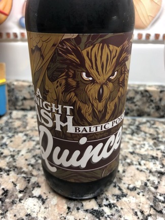 La quince evil is a midnight mash baltic porter