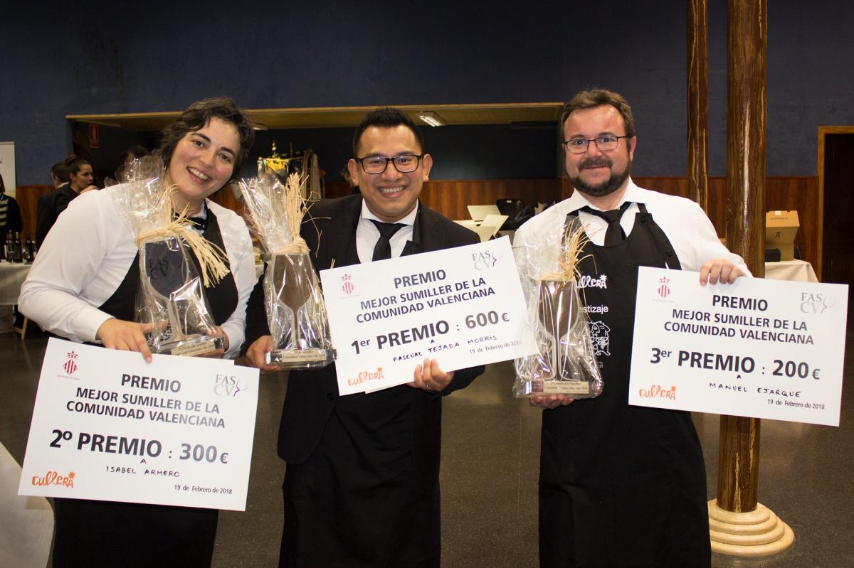 Premio FASCV al Mejor Sumiller de la Comunidad Valenciana 2018