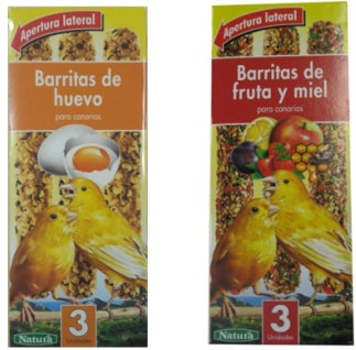 Barritas alpiste de pájaro