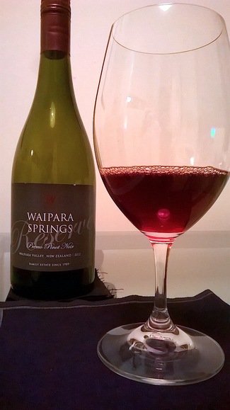 Waipara Springs -Premo Pinot Noir- Reserve 2012