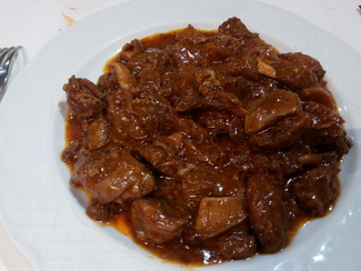 "Vedella amb bolets"