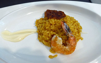 Arroz de crustaceos con socarrat