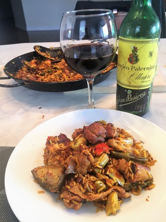 Con la paella