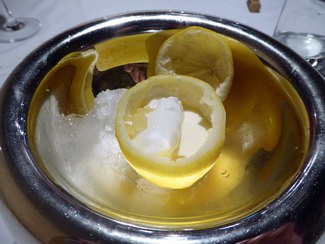 Limon, crema, hielo...