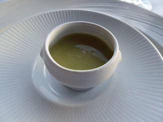 Aperitivo : Consome de verduras