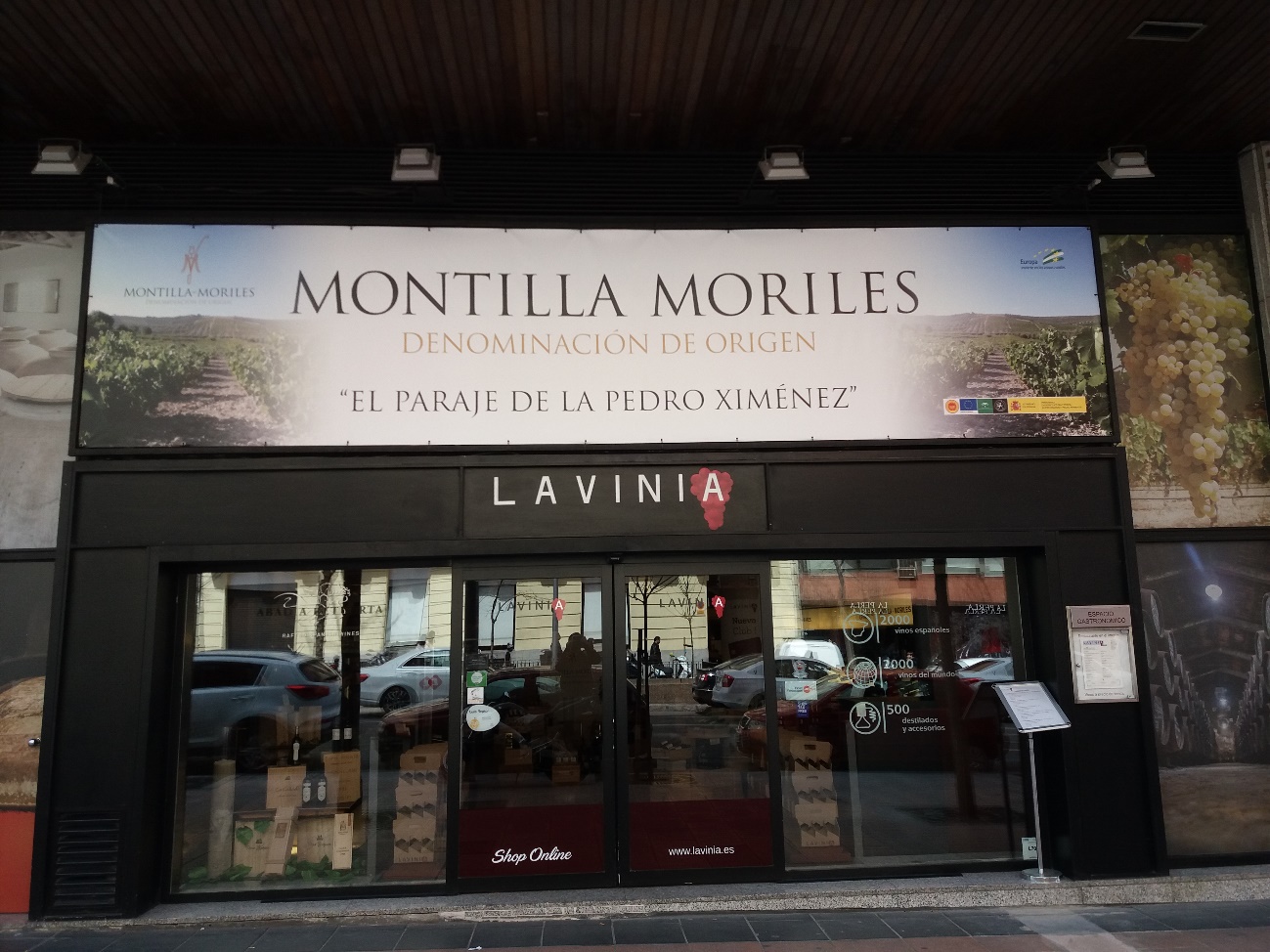 Comida y presentación de los vinos de Montilla Moriles en Madrid.