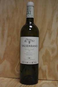 Valserrano Blanco Fermentado en Barrica 2017