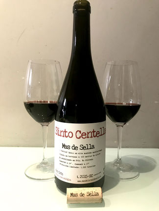 Sinto Centella 2015. Bodega Mas de la Real de Sella. Vino de alta montaña mediterránea