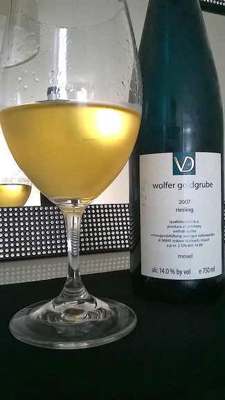 Daniel Vollenweider Wolfer goldgrube riesling 2007