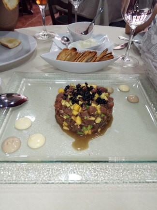 Tartar de atún