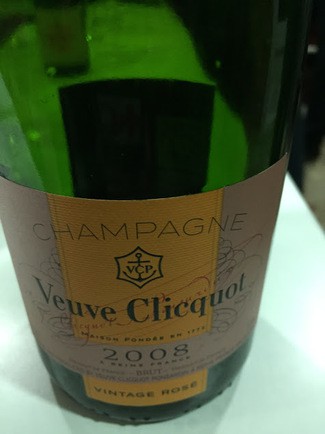 Champagne Veuve Clicquot Rosé Reserve vintage 2008
