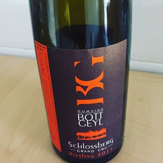 Domaine Bott-Geyl Riesling Grand Cru Schlossberg 2011