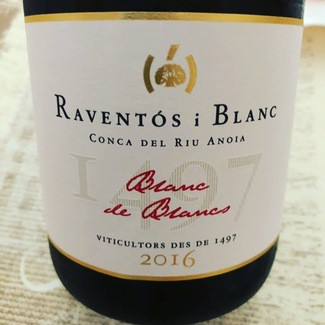 Raventos i Blanc Blanc de Blancs 2016