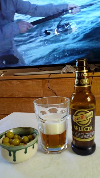 Con las aceitunas