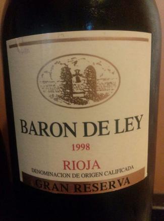 Barón de Ley Gran Reserva 1998