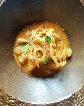 Curry de callos de bacalao