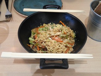 Wok de verduras