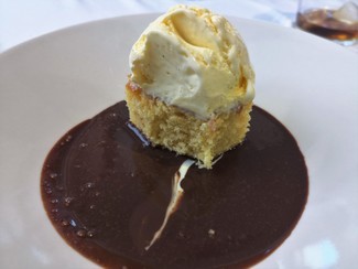 Con el postre