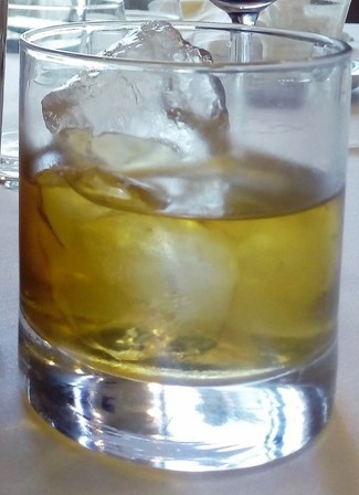 En el vaso