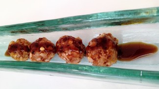 Las croquetas de foie y almendras