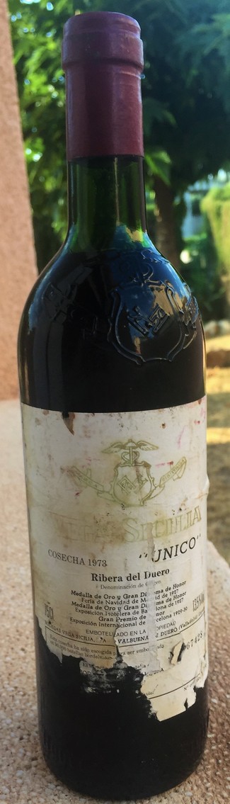Vega Sicilia Unico 1973