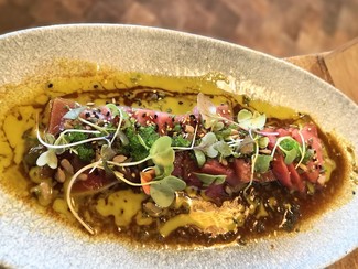 Ensalada de atún rojo