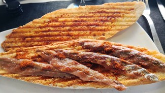 La torraeta de anchoas