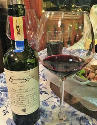 Escorihuela Gascón Malbec 2017